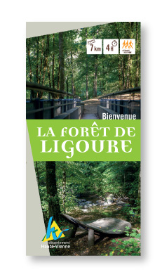 La forêt de Ligoure (FR/EN) - Dépliant