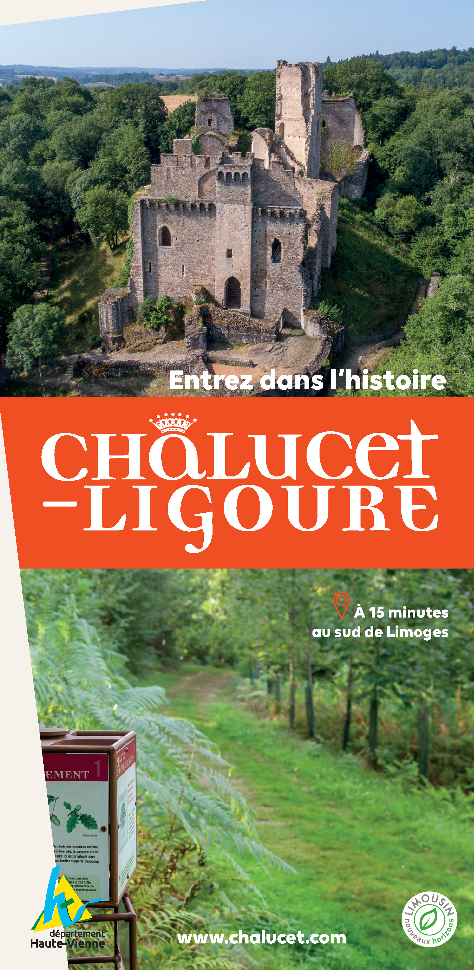 Châlucet – Ligoure : Infos pratiques (FR) - Dépliant