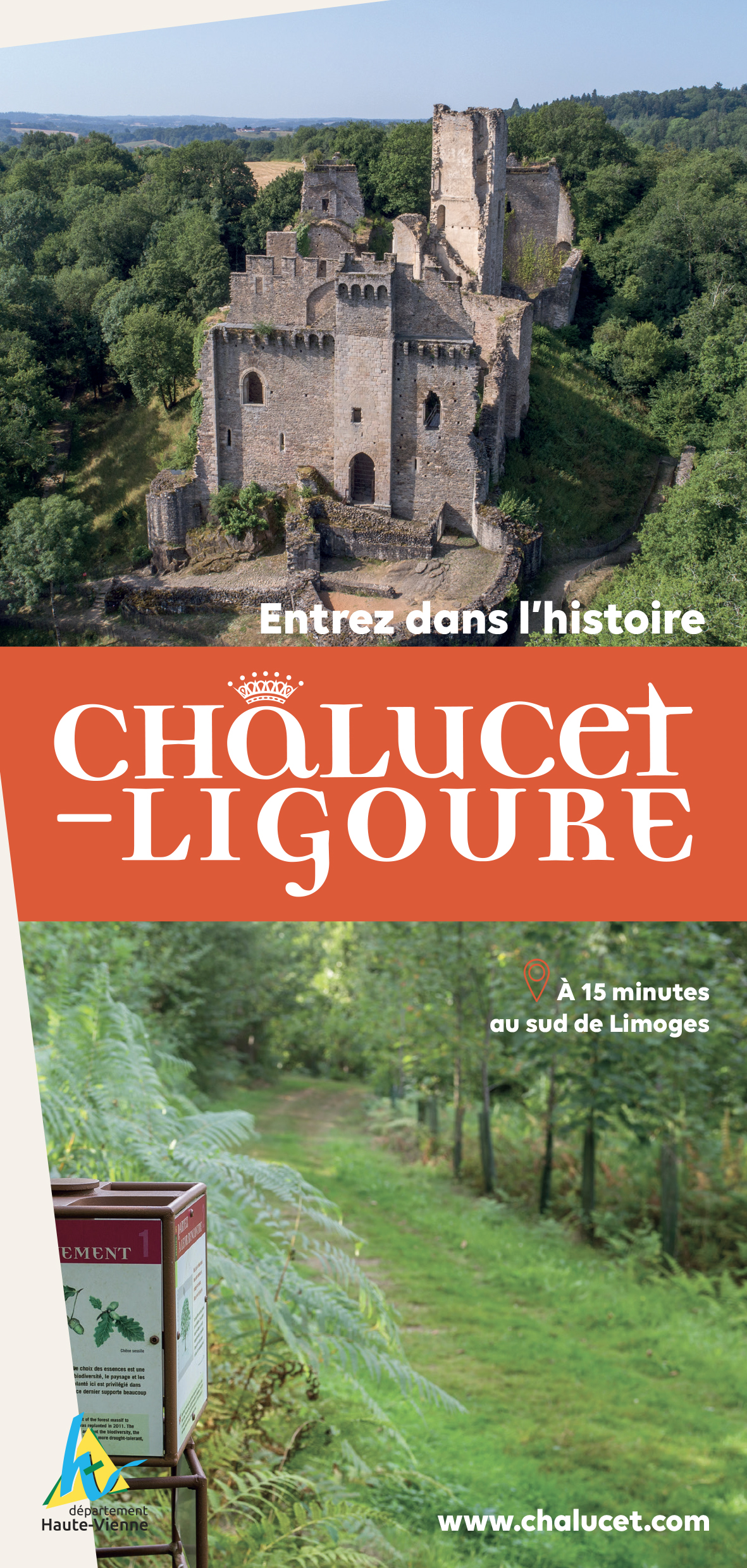 Châlucet – Ligoure : Infos pratiques (FR) - Dépliant